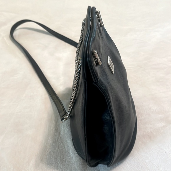 Vintage Liz Claiborne Genuine Leather Handbag - Picture 4 of 11